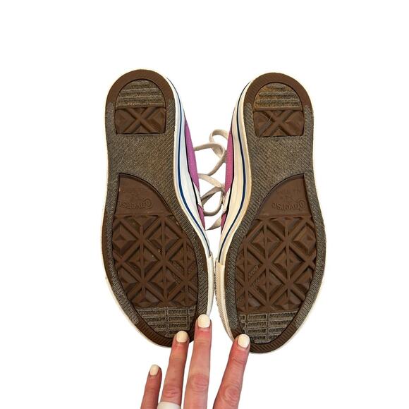 Converse Star Player OX Purple White Low Top Shoes Mens Size 4.5 Sneaker 128651F - Picture 10 of 15